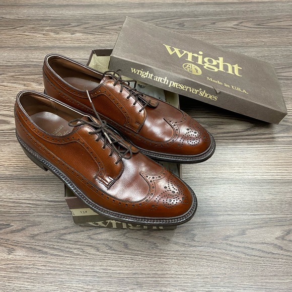 Wright Other - NEW Wright Cordwainer Long Wing Tip Oxfords 11 D